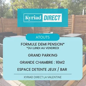 *** Hotel Kyriad Direct Marseille Est La Valentine Francia